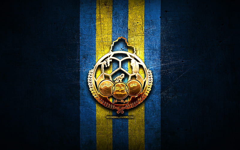 HD-wallpaper-al-gharafa-fc-golden-logo-qsl-blue-metal-background-football-qatari-football-club-al-gharafa-logo-soccer-al-gharafa-sc